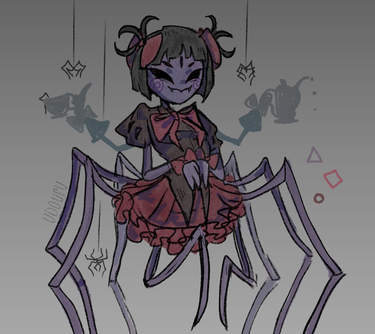 #undertale #muffet spidr