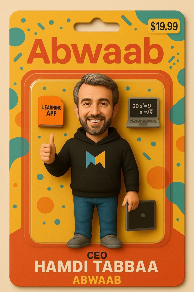 HamdiTabbaa's tweet photo. Abwaab team playing with hashtag#AI trends. 

"طبعا حمدي عنا يسوى أكثر من ٢٠ دولار"😅 https://t.co/A9tQdMbQu0