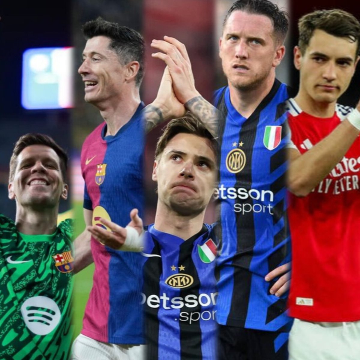 ‼️ Jesteśmy świadkami historycznego sezonu w Lidze Mistrzów!

W półfinałach Champions League zobaczymy aż PIĘCIU POLAKÓW! 🇵🇱