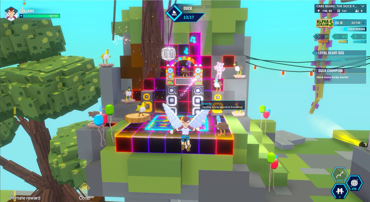 Dancing ducks, only in <a href="/TheSandboxGame/">The Sandbox</a> 🦆 tsbga.me/TheSandbox #AlphaSeason5
