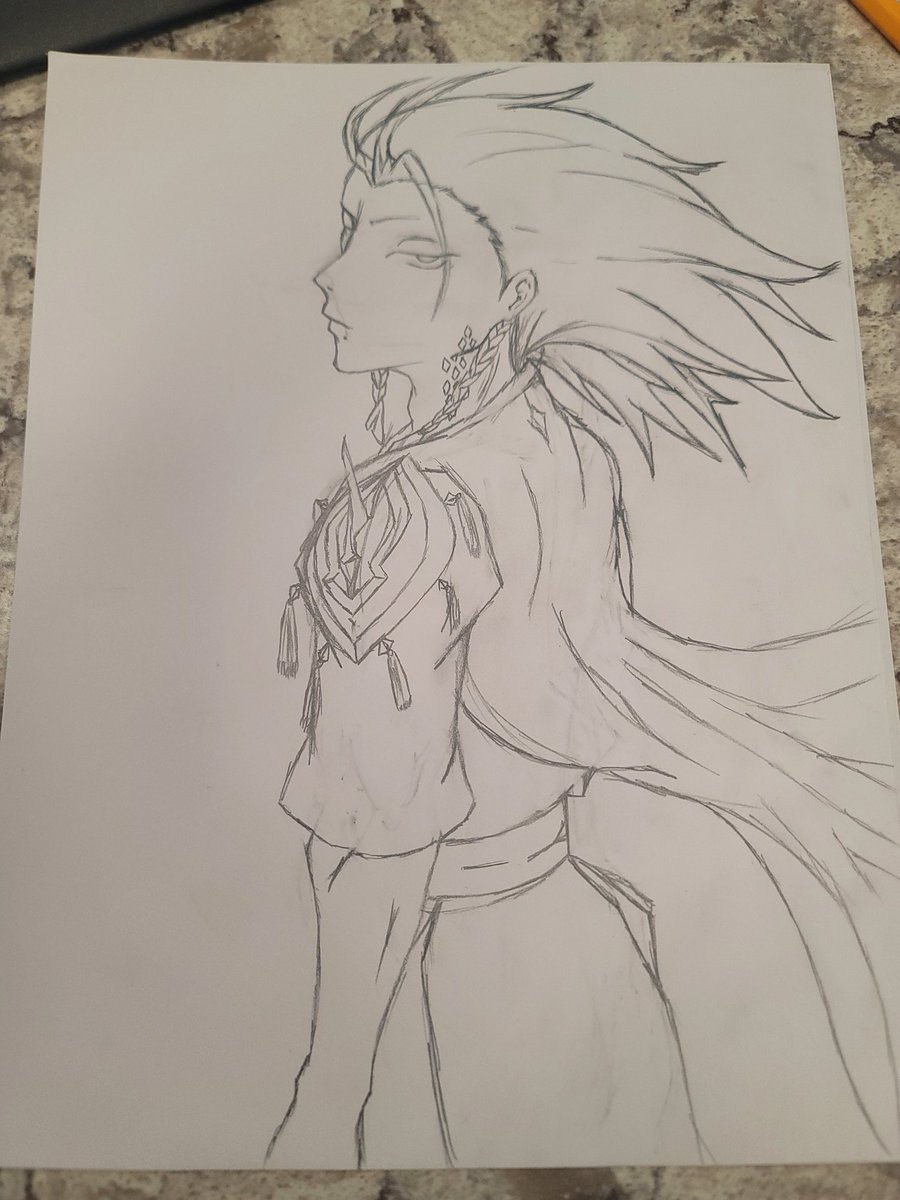 KazurexOfficial's tweet image. Felt like doing art today. This may be transitioned to digital for color.