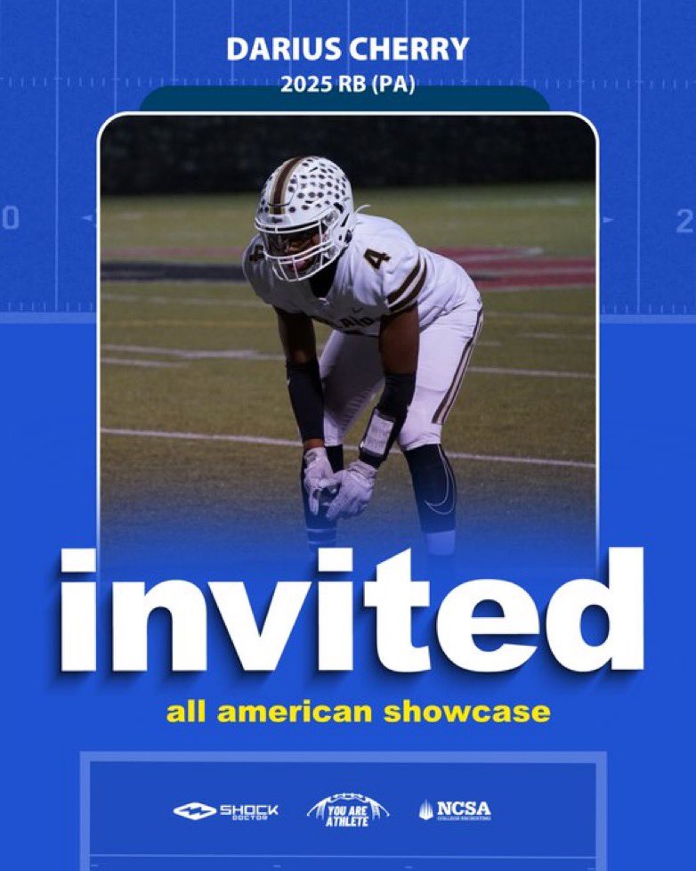 Darius Cherry (@dariuscherry10) on Twitter photo I will be attending the YAA All American Showcase in Houston Texas May 23-25.
Coaches I’m still unsigned and looking for a home.
<a href="/youareathlete/">You Are Athlete</a> <a href="/Montrell_J3/">Montrell “J3” Johnson 26’ 3⭐️</a> <a href="/menagelucas8/">Menage Lucas</a> I will be attending the YAA All American Showcase in Houston Texas May 23-25.
Coaches I’m still unsigned and looking for a home.
<a href="/youareathlete/">You Are Athlete</a> <a href="/Montrell_J3/">Montrell “J3” Johnson 26’ 3⭐️</a> <a href="/menagelucas8/">Menage Lucas</a>