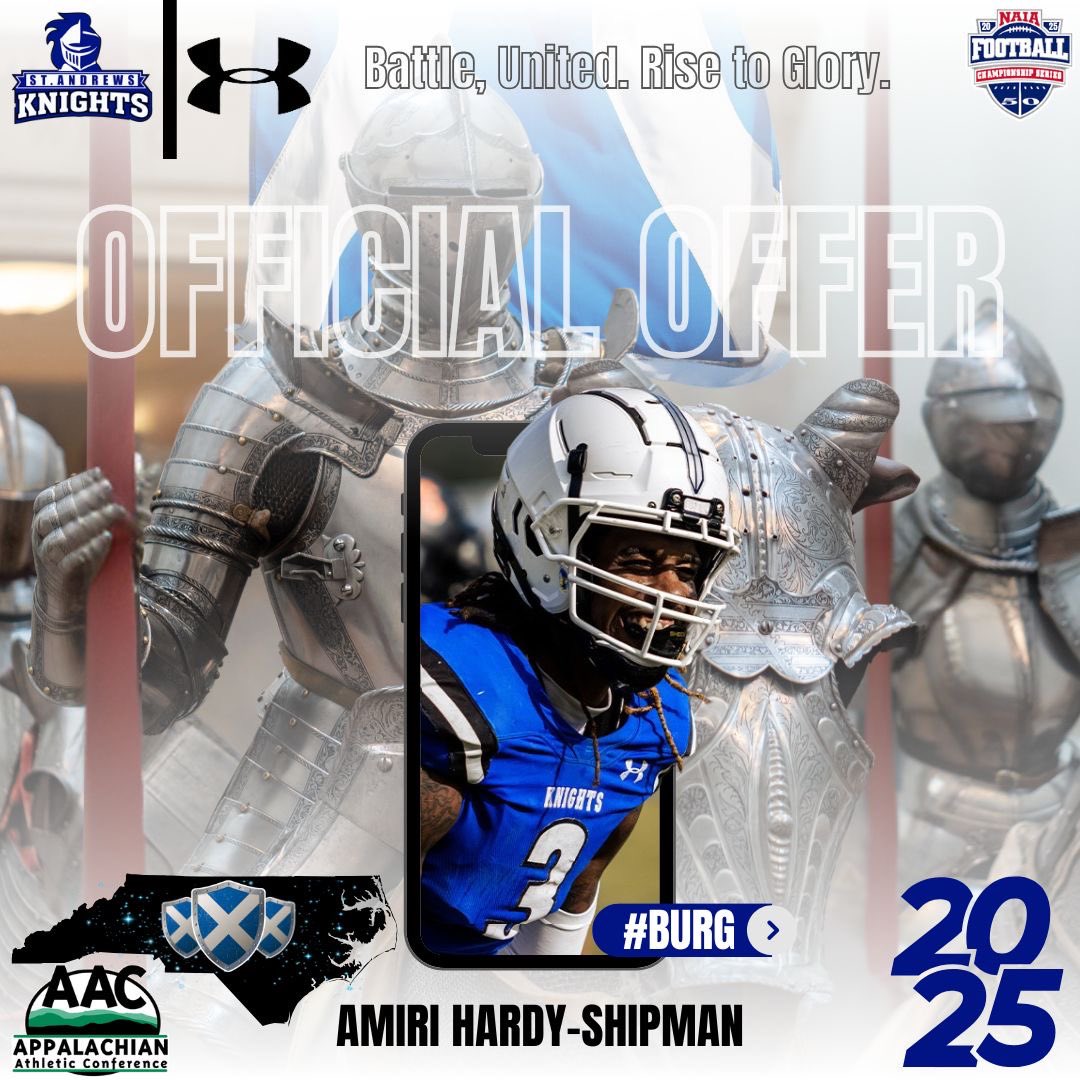 Blessed to receive an offer from st andrews💙 <a href="/Coach_LFleming/">Lynn Fleming</a> <a href="/SDearybury/">Spencer Dearybury</a>