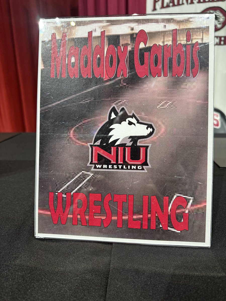 PNHSAD's tweet photo. Congrats to Maddox Garbis on signing a National Letter of Intent to Wrestle next year at Northern Illinois University!  We are proud of you! https://t.co/JIkzsnTc0g