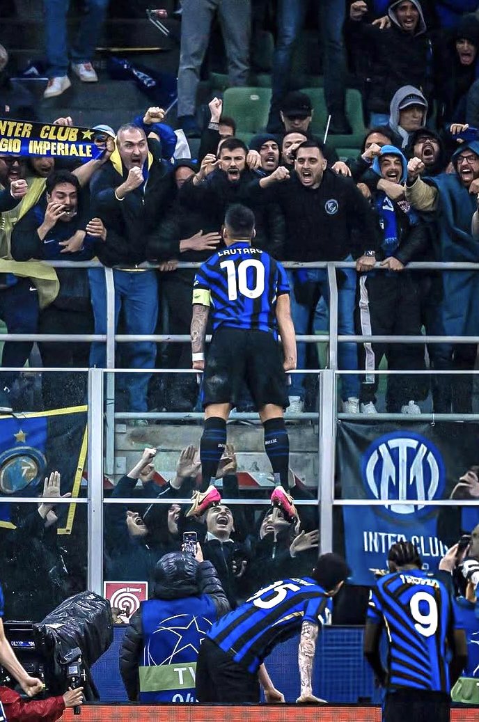 DavePhoto72's tweet photo. Voliamo in semifinale!! 
#InterBayernMonaco #ForzaInter #UCL #inter #Amala https://t.co/mqiuUGmS3Z