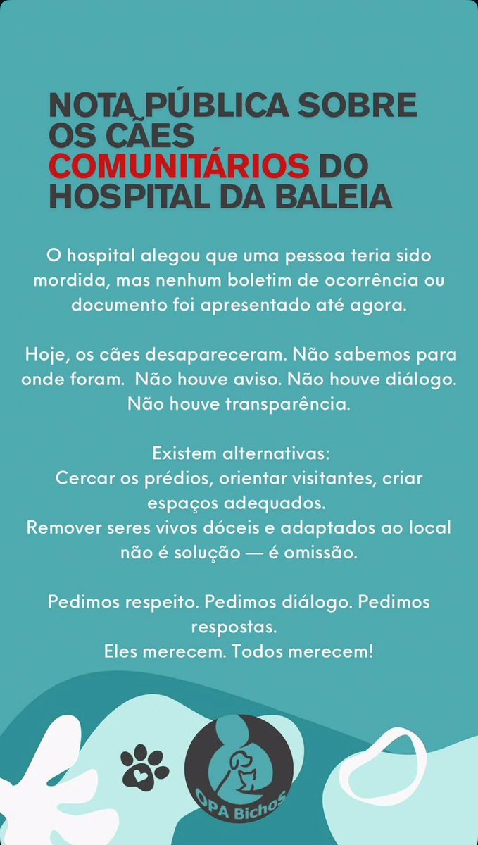 Opa Bichos tweet media