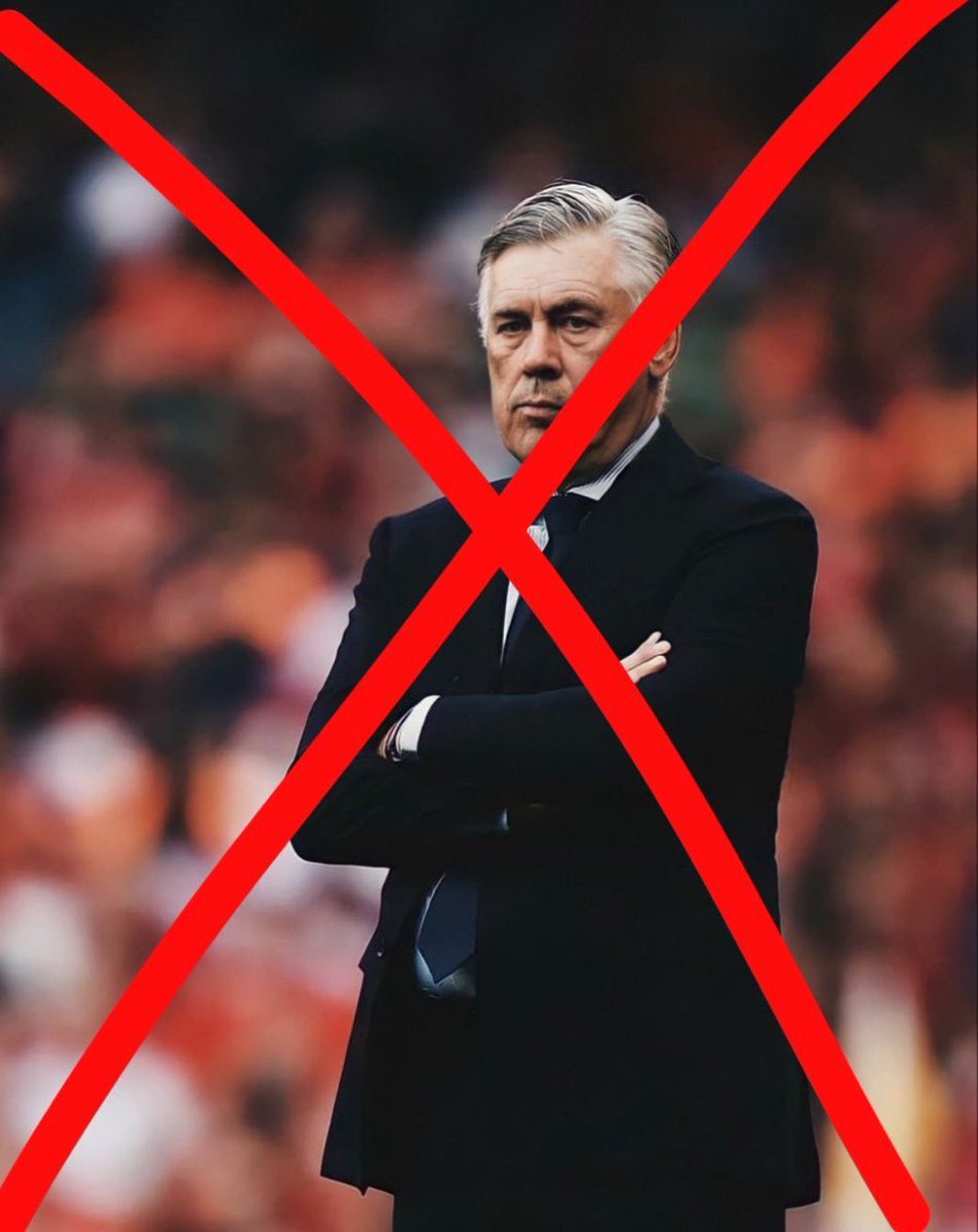 Repost if you want Carlo Ancelotti sacked