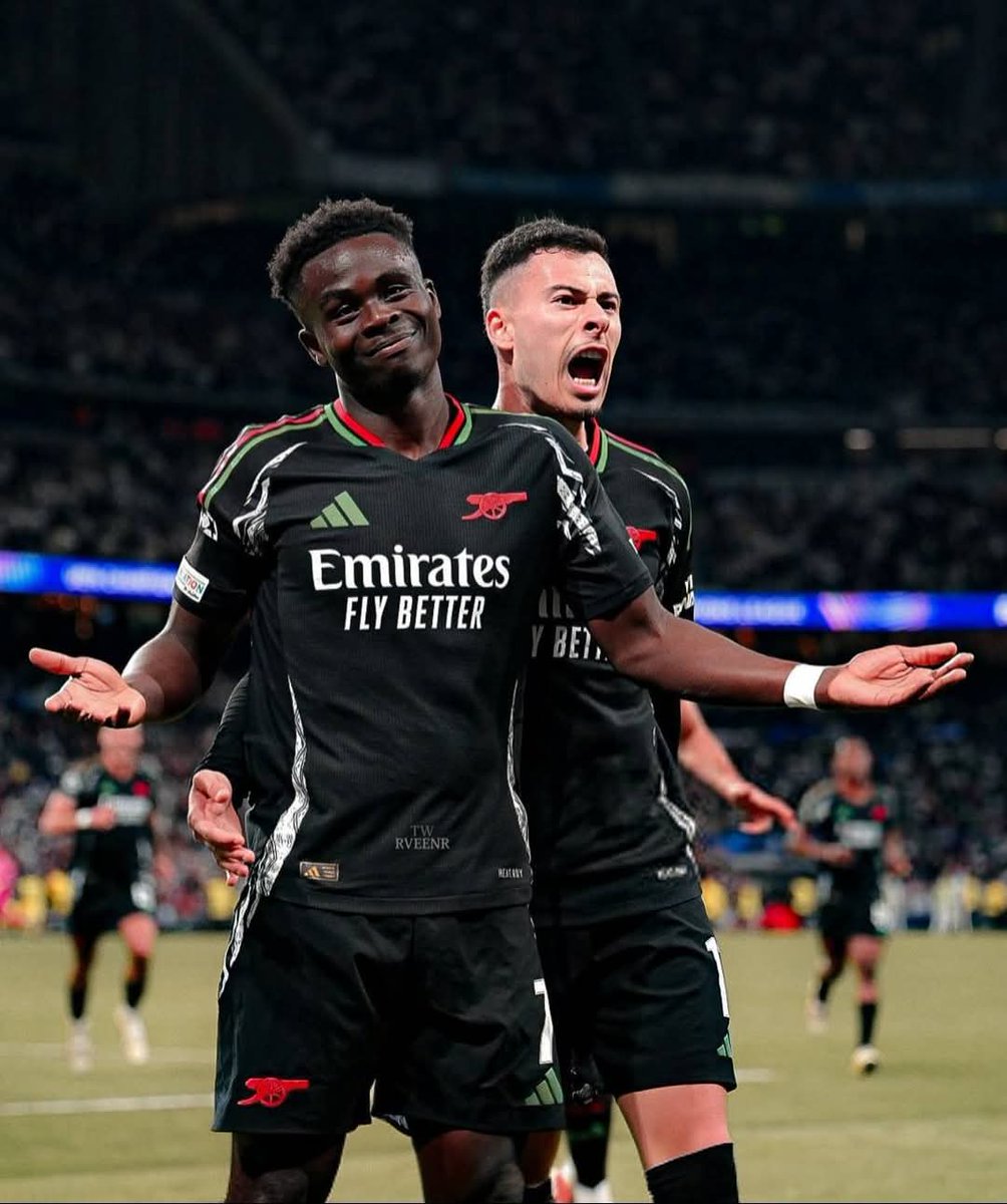 oltsport_'s tweet photo. 🎙️ Bukayo Saka: “We showed that we can beat the best teams in Europe home and away.”

#RMAARS https://t.co/MU9vOu5NCw