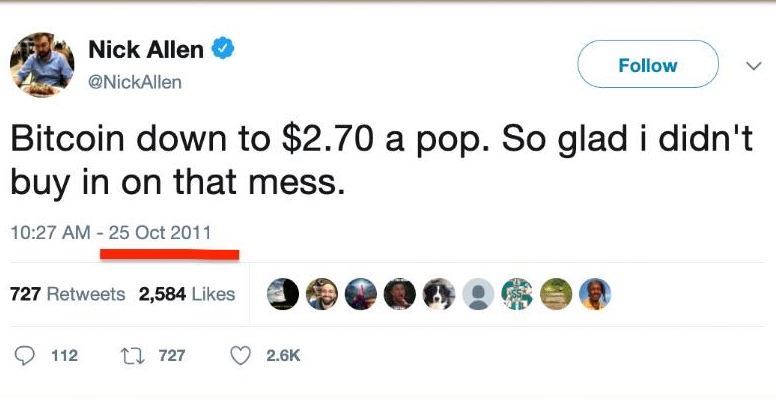 ❤️💛💚💙

Bitcoin at $2.70?

Total rip-off