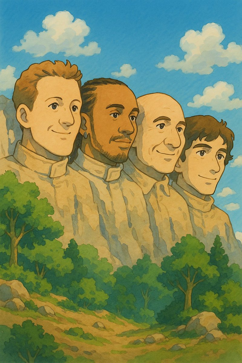 GamalLiranzo's tweet photo. Este es mi Mount Rushmore de la Formula 1 con Michael Schumacher, Lewis Hamilton, Juan Manuel Fangio y Ayrton Senna.

¿Que te parece? Compárteme el tuyo debajo en los comentarios 👇🏻 https://t.co/qwwFIRoBLs