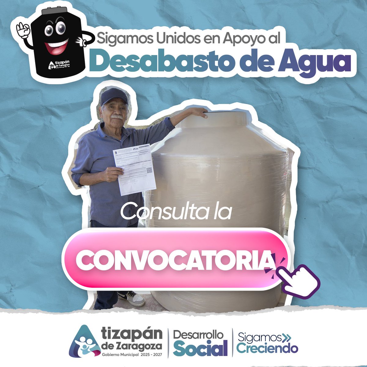 Si vives en #Atizapán, regístrate para recibir tu tinaco y mejora el almacenamiento de agua en casa. Gracias a la #IA, el proceso de #registro es rápido y sencillo.

Consulta la convocatoria: atizapan.gob.mx/wp-content/upl…

Da click aquí: …vel-1236202-4996591.cloudwaysapps.com/login