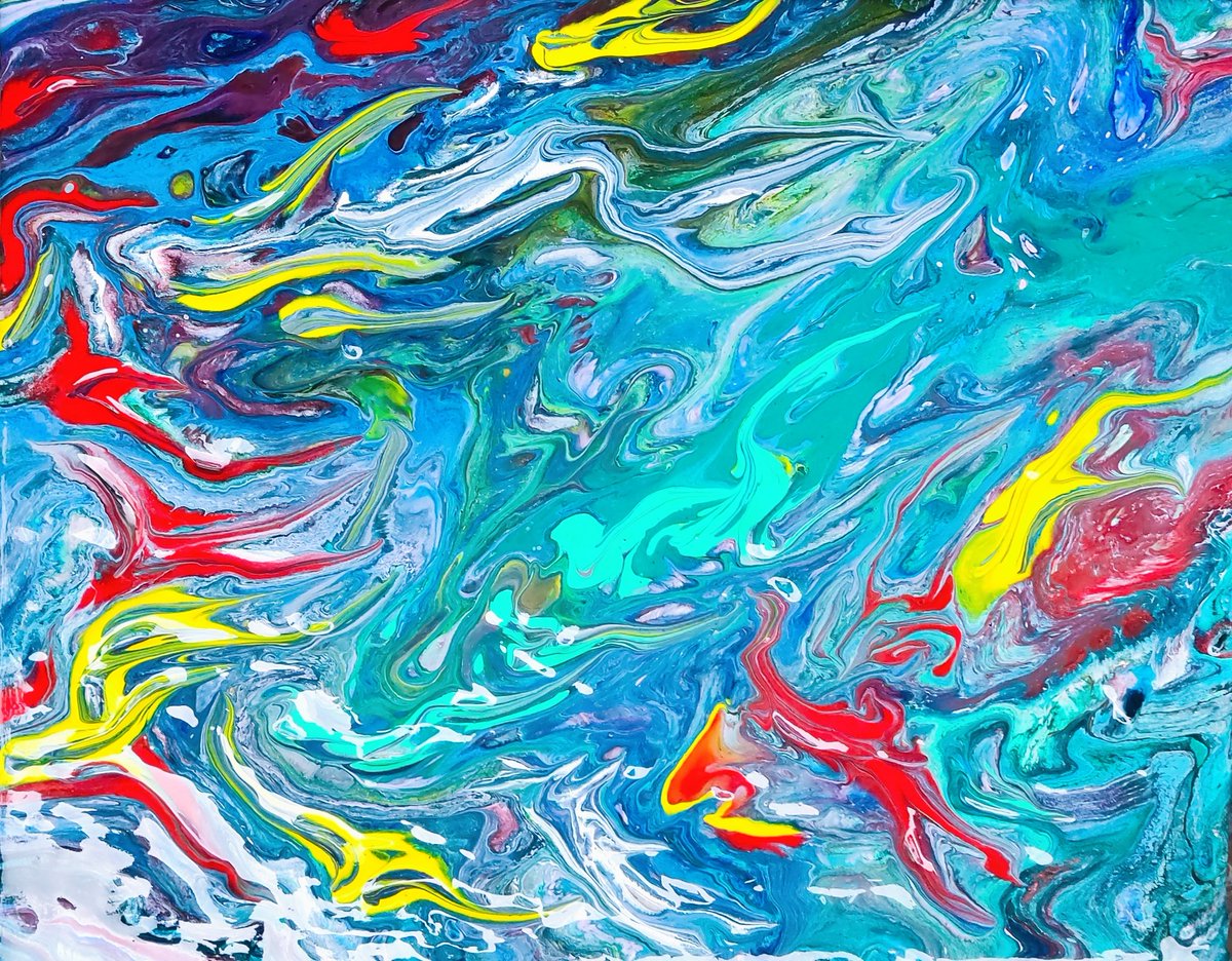Dark_Lady_Dream's tweet photo. Voici mon troisième, encore bien différent 🥰😂😂
Il s'appelle "Ondine" pour la merveilleuse créature qui se cachait dans le courant 🧚🧞🙏♥️✨😍
#art #peinture #peintureacrylique #pouring #acrylicpainting #Cocomilady #aurorecocomilady https://t.co/v2XrRTYg5E