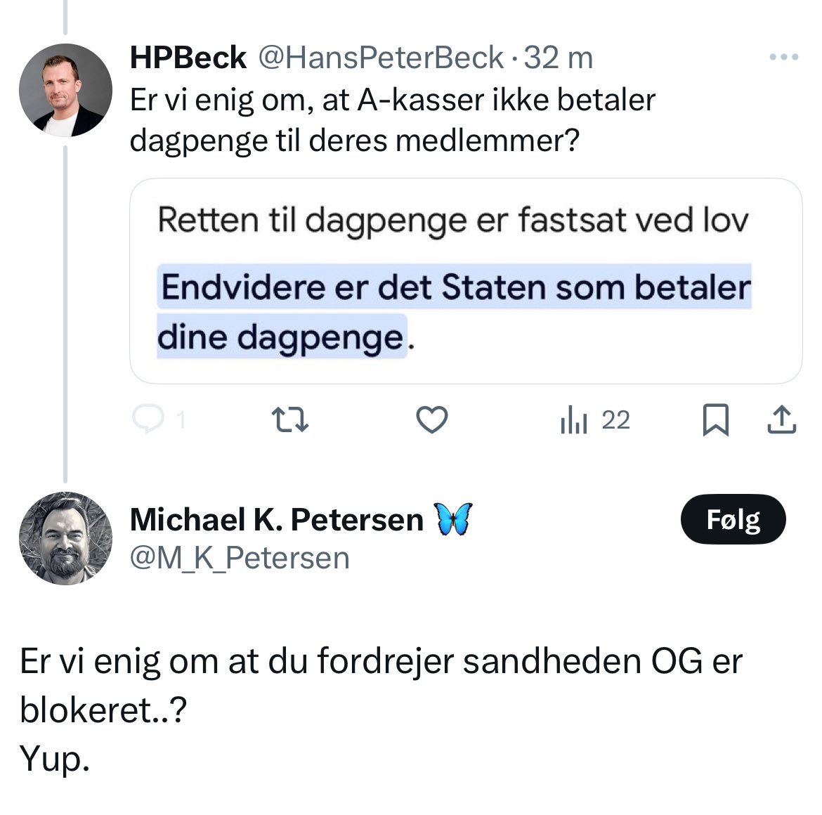 Fortæl mig du er en tyndhudet venstresfløjstype uden at skrive det.