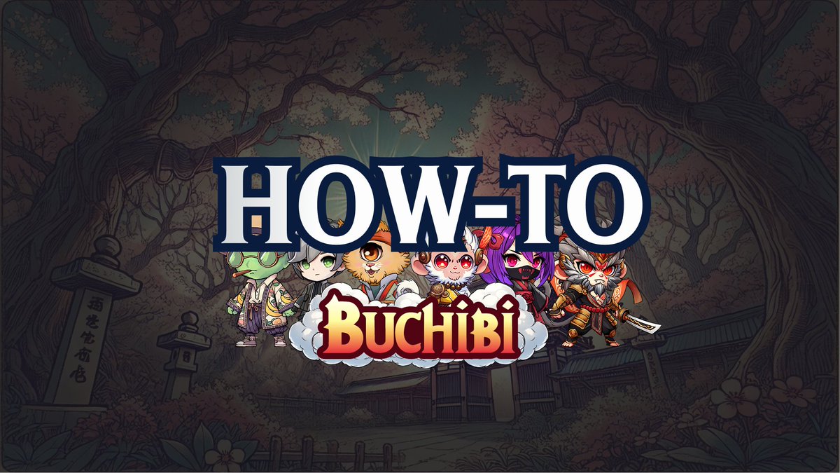Interested to see what kind of cuteness you'll be getting yourself into when we launch? 👀

Check out our quick "How-To" article and get prepared for CUTE!! 😡😡😡

playbushi.io/news/buchibi-y…
⏫⏫⏫