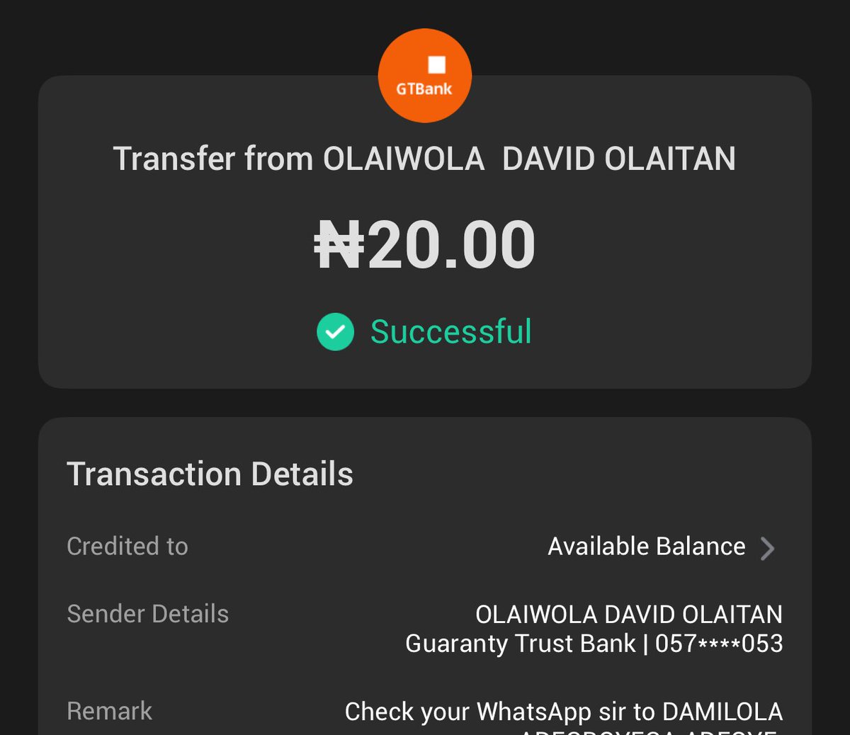 LouieDi13's tweet image. So u see me finish send my two bank accounts #20 NAIRA