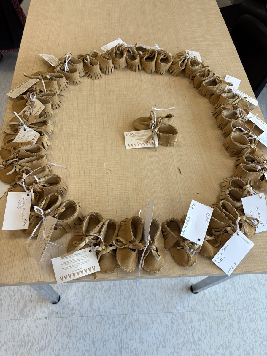 Wonderful day at MV this week. Talented students who created these beautiful gifts for the Pembroke Regional Hospital!