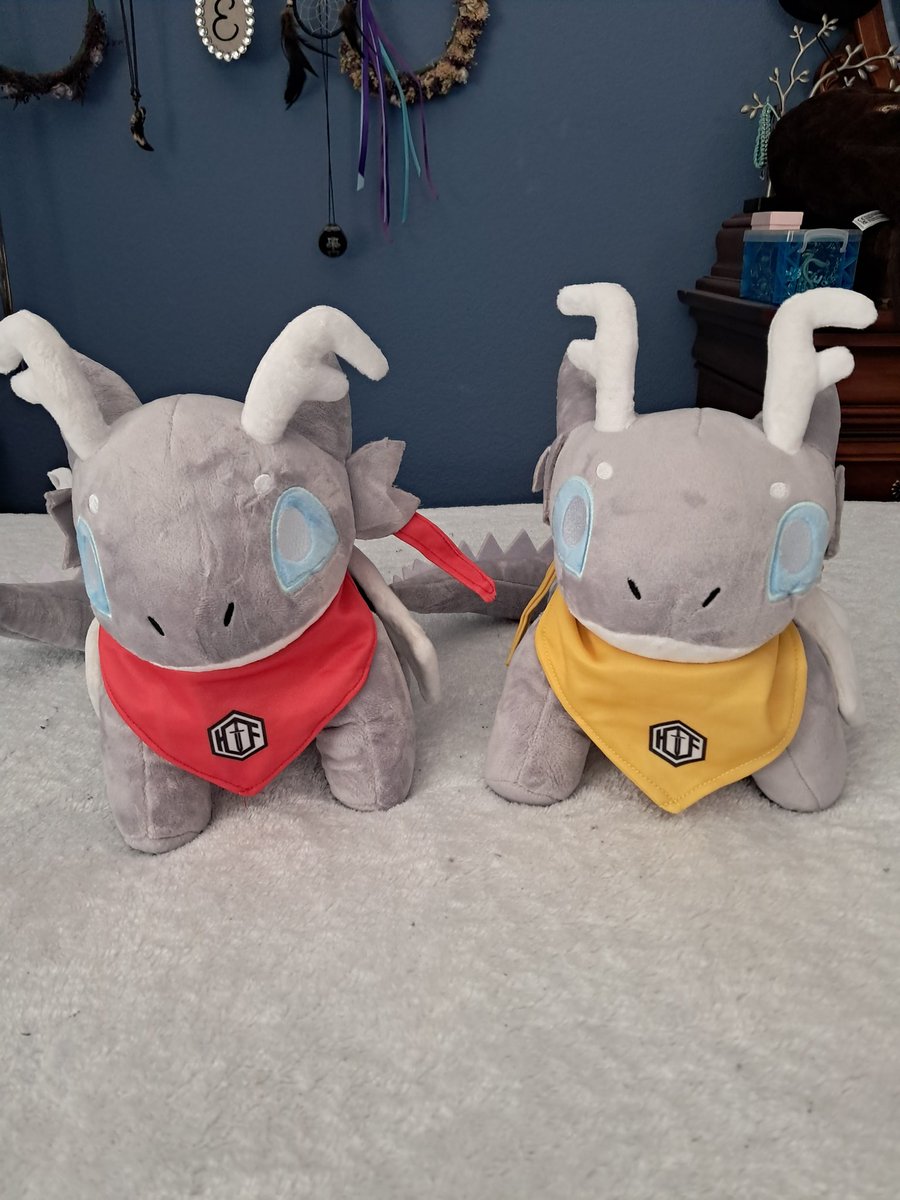 Midnight (Monstress) Cadence (@monstress_c) on Twitter photo My two <a href="/AHeroFactory/">Hero Factory - TTRPG VTuber Agency</a> Scraps plushies from <a href="/TrueTuberMerch/">TrueTuber</a> just came in! They're in love ❤️ Gonna give the yellow bandana one to <a href="/CyberCatVT/">Shepard the CyberCat</a> ❤️❤️❤️ My two <a href="/AHeroFactory/">Hero Factory - TTRPG VTuber Agency</a> Scraps plushies from <a href="/TrueTuberMerch/">TrueTuber</a> just came in! They're in love ❤️ Gonna give the yellow bandana one to <a href="/CyberCatVT/">Shepard the CyberCat</a> ❤️❤️❤️