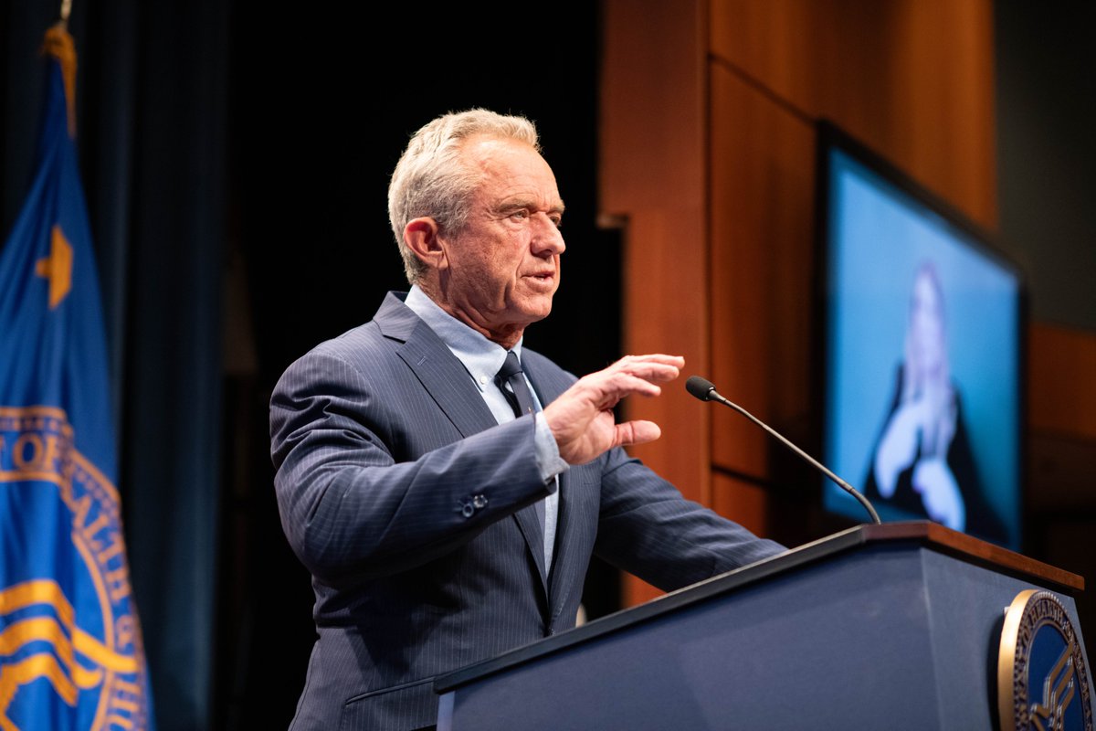 HHSGov's tweet image. At today’s HHS press conference, @SecKennedy presented new data showing that in the U.S. autism prevalence numbers have increased from 1 in 36 children to 1 in 31, according to @CDCgov latest Autism and Developmental Disabilities Monitoring Network survey published Tuesday in the…