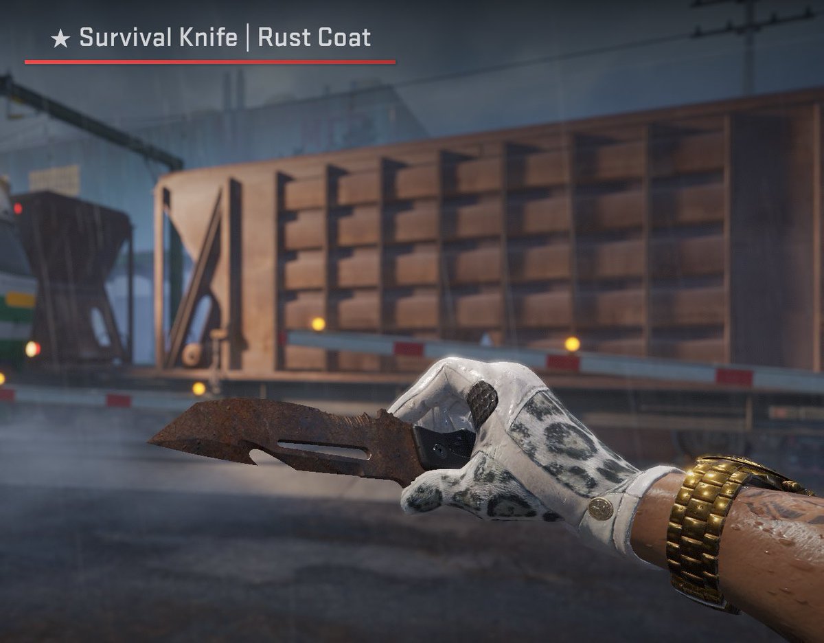 MyolLife's tweet image. Pulled another Gold knife for my last fever case but boiii is it a lil rusty 🤣🥲