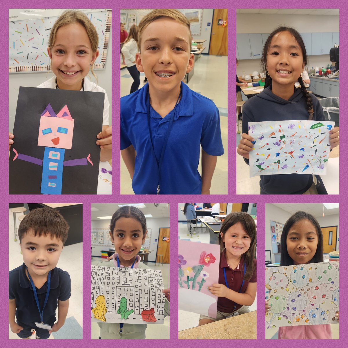 These were the ⭐️ Students in art today <a href="/TommieBarfield/">Tommie Barfield</a>