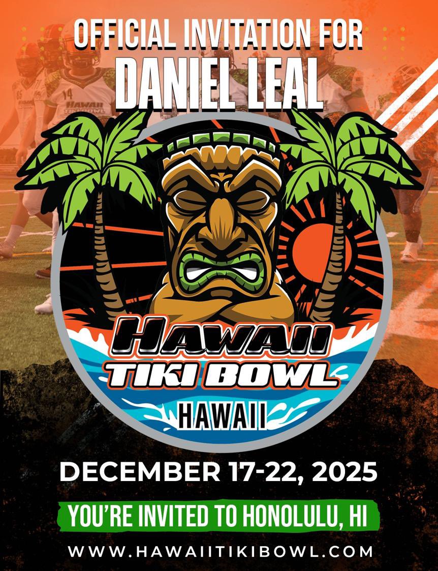 Daniel Leal (@daniel_leal68) on Twitter photo Thank you <a href="/HawaiiTikiBowl/">Hawaii Tiki Bowl</a> for the official invite‼️ #AGTG ✝️#umw
<a href="/the_CoachTC/">Coach Collins</a> <a href="/CalallenCats/">Calallen Football</a> <a href="/RecruitCalallen/">Calallen Wildcats Recruiting</a> <a href="/coachcreeve/">Charlie Reeve</a> <a href="/_CoachIrvin/">Coach Irvin 🌵</a> Thank you <a href="/HawaiiTikiBowl/">Hawaii Tiki Bowl</a> for the official invite‼️ #AGTG ✝️#umw
<a href="/the_CoachTC/">Coach Collins</a> <a href="/CalallenCats/">Calallen Football</a> <a href="/RecruitCalallen/">Calallen Wildcats Recruiting</a> <a href="/coachcreeve/">Charlie Reeve</a> <a href="/_CoachIrvin/">Coach Irvin 🌵</a>