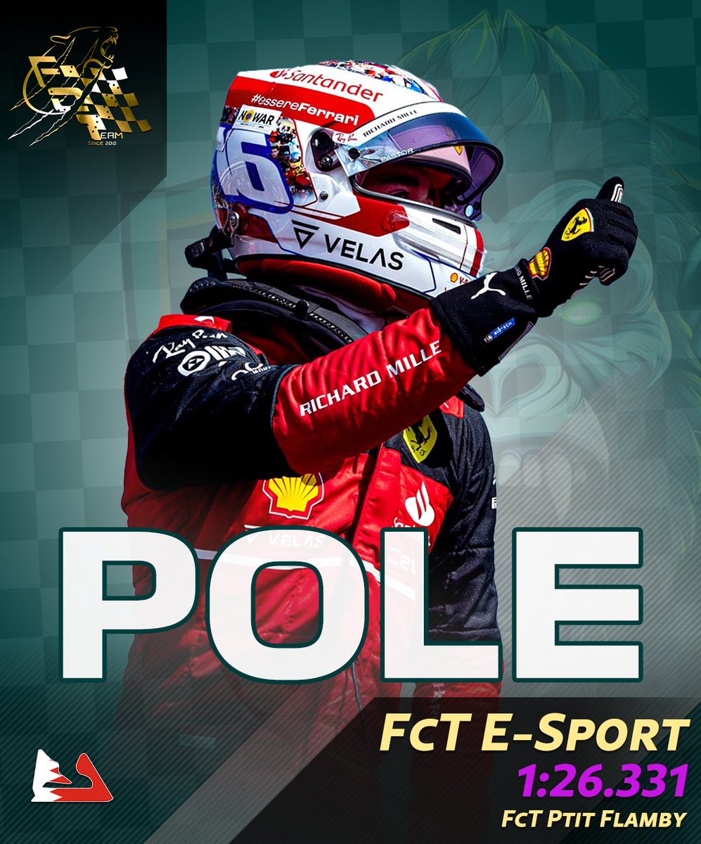 GorilleCup's tweet photo. Résumé du 3ème Round au GP de Bahrain 🇧🇭

1️⃣ Pôle Position - FcT P’titFlamby
🥇 Race Winner - FcT P’titFlamby
👑 DotD - [RSC] Robin Manhaval

Course Suivante 🛫 Djeddah 🇸🇦 https://t.co/ZP2AunoIDI