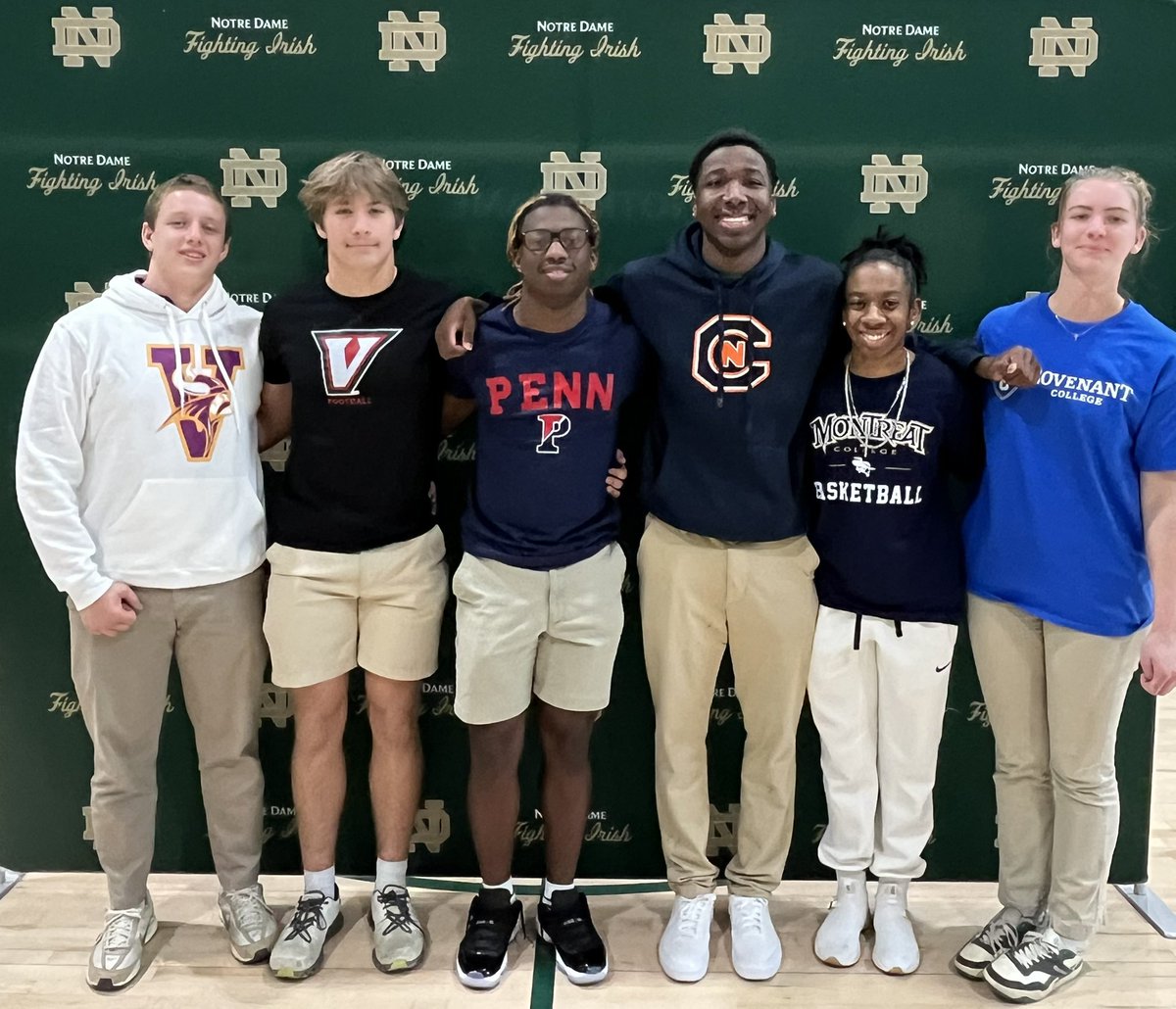On Wednesday, April 16th Notre Dame High School recognized 6️⃣ outstanding student-athletes as they participated in a Spring Signing celebration event in the Varallo Athletics Center. See more 👇