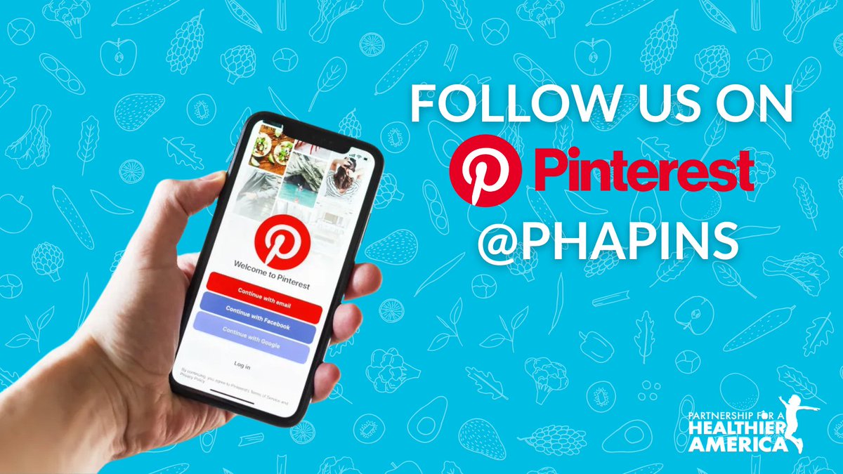 PHA is back on Pinterest! If you love the content we share here, like recipe videos and nutrition tips, follow us on our new Pinterest page, phapins. There, you can save all your favorite content to your boards for later. We'll see you over there! pinterest.com/PHApins/