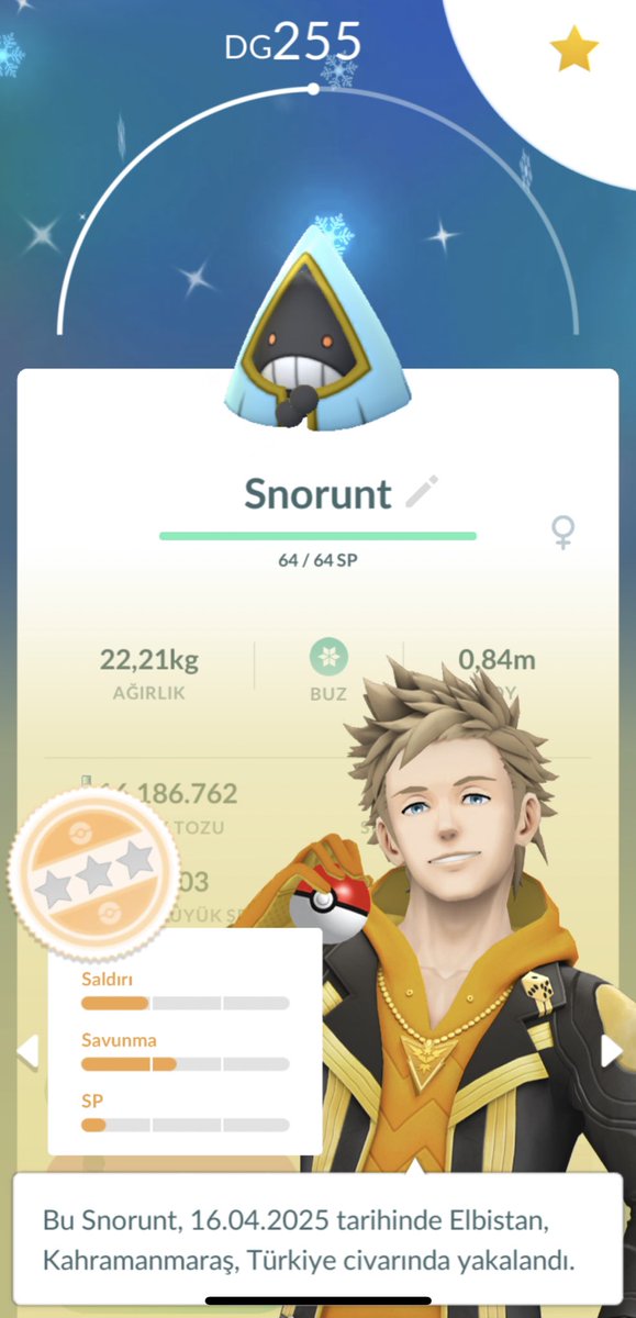#PokemonGo #ShinyPokemon #Shiny✨ #Snorunt 🤩