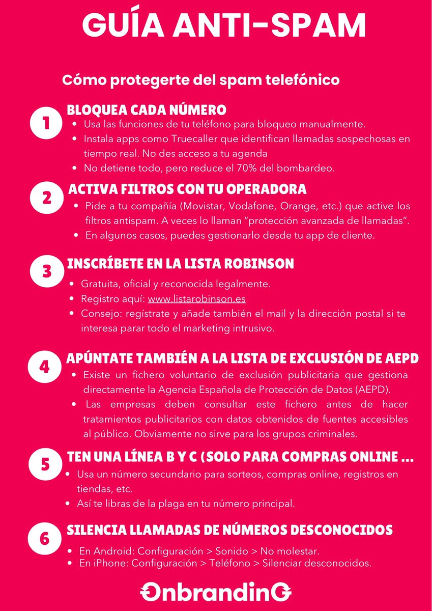 <a href="/SantiMorenoGued/">Santi Moreno🇺🇳🇮🇨</a> <a href="/FACUA/">FACUA</a> <a href="/policia/">Policía Nacional</a> <a href="/MSocialGob/">Ministerio de Derechos Sociales, Consumo y A2030</a> Justo ayer dimos este tema en <a href="/BalcoSERCAT/">El Balcó</a> en <a href="/La_SER/">Cadena SER</a> 
Aquí os dejo mis consejos: