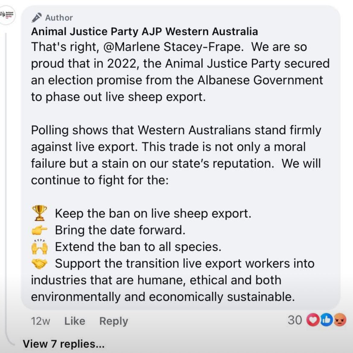 Benno Sutherland (@bennosutherland) on Twitter photo This is why keep the sheep is so important this legislation will devastate our rural communities this nonsense has to be stopped put labour last <a href="/AlboMP/">Anthony Albanese</a> <a href="/AustLiveExports/">ALEC</a> <a href="/Meat_Watcher/">Matt Dalgleish</a> <a href="/Holly_Vet/">Holly Ludeman</a> <a href="/Paul_Brown1/">Paul Brown</a> <a href="/D_LittleproudMP/">David Littleproud MP</a> <a href="/senbmckenzie/">Senator The Hon. Bridget McKenzie</a> <a href="/keepthesheepWA/">KeepTheSheep</a> This is why keep the sheep is so important this legislation will devastate our rural communities this nonsense has to be stopped put labour last <a href="/AlboMP/">Anthony Albanese</a> <a href="/AustLiveExports/">ALEC</a> <a href="/Meat_Watcher/">Matt Dalgleish</a> <a href="/Holly_Vet/">Holly Ludeman</a> <a href="/Paul_Brown1/">Paul Brown</a> <a href="/D_LittleproudMP/">David Littleproud MP</a> <a href="/senbmckenzie/">Senator The Hon. Bridget McKenzie</a> <a href="/keepthesheepWA/">KeepTheSheep</a>
