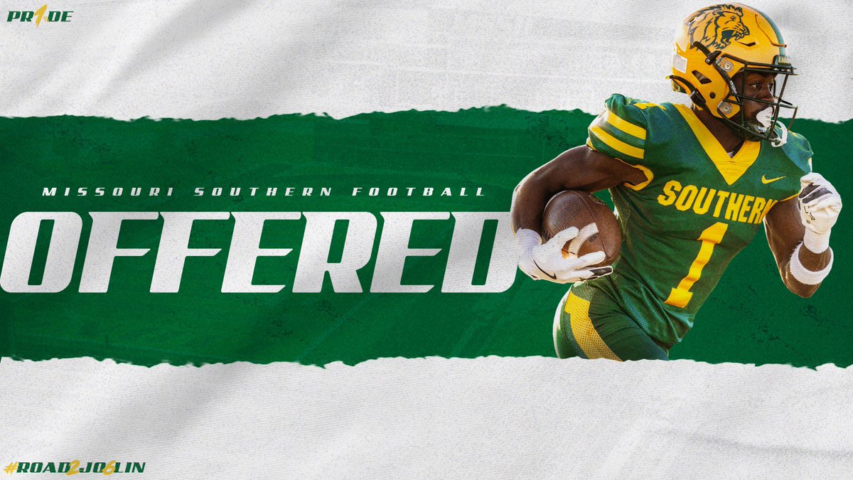 _asapdom_'s tweet photo. Beyond blessed to receive my 1st offer to Missouri Southern State University 🦁🔰!!! https://t.co/TeKk2sG8Y0