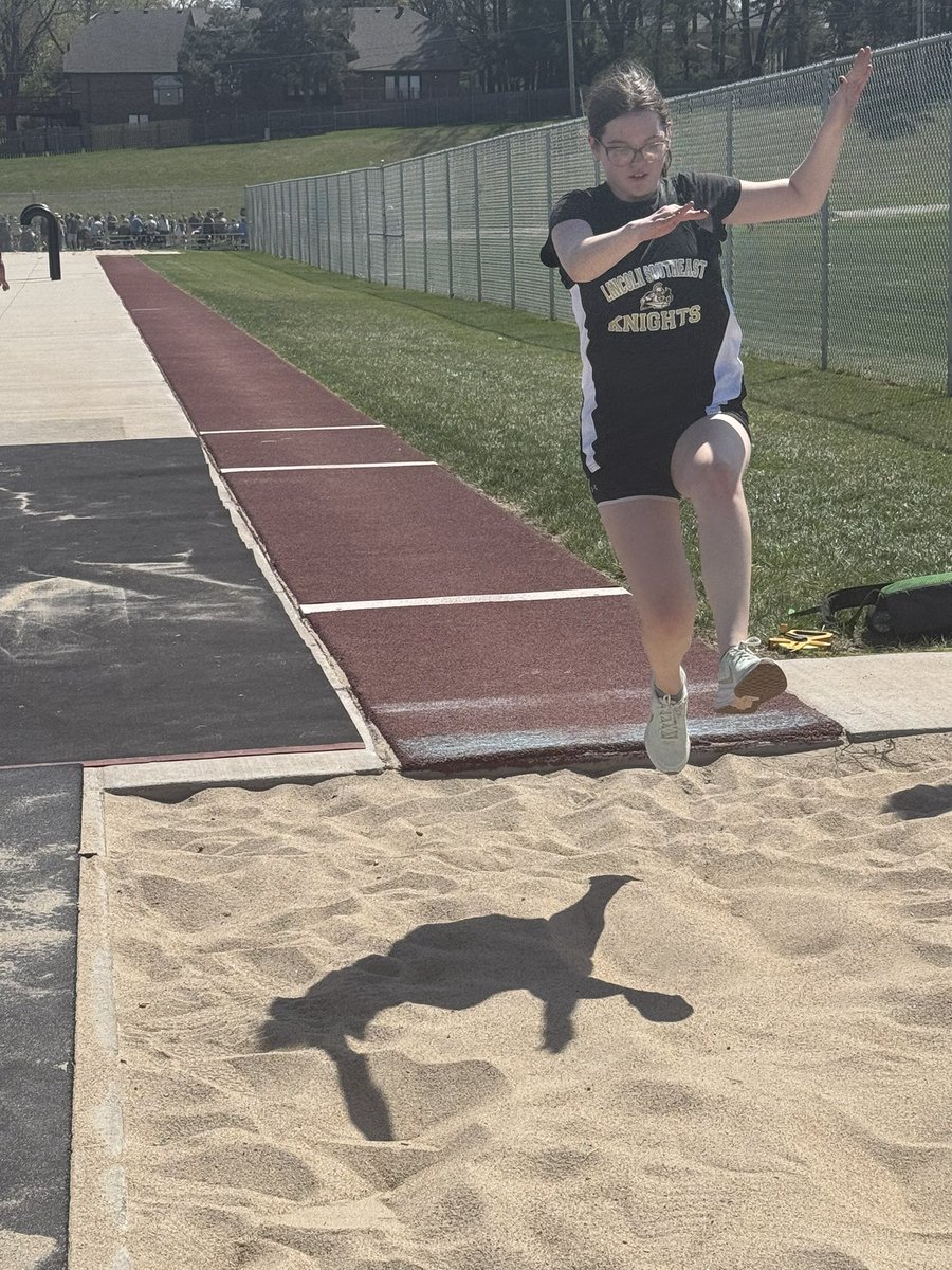 LSEAthletics's tweet photo. Unified Track competed at Southeast today! The atmosphere was amazing, and the Knights did great! https://t.co/zeH9Fw4Azn