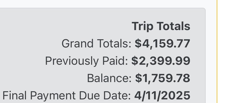 PrincessBiancaR's tweet photo. Make me happy and get this balance paid off for my trip 😏 You may get something sweet in return 

#fundmytravel #findom #tribute #send #spoilme #princess #feet #worship https://t.co/m7PYp2rcfv