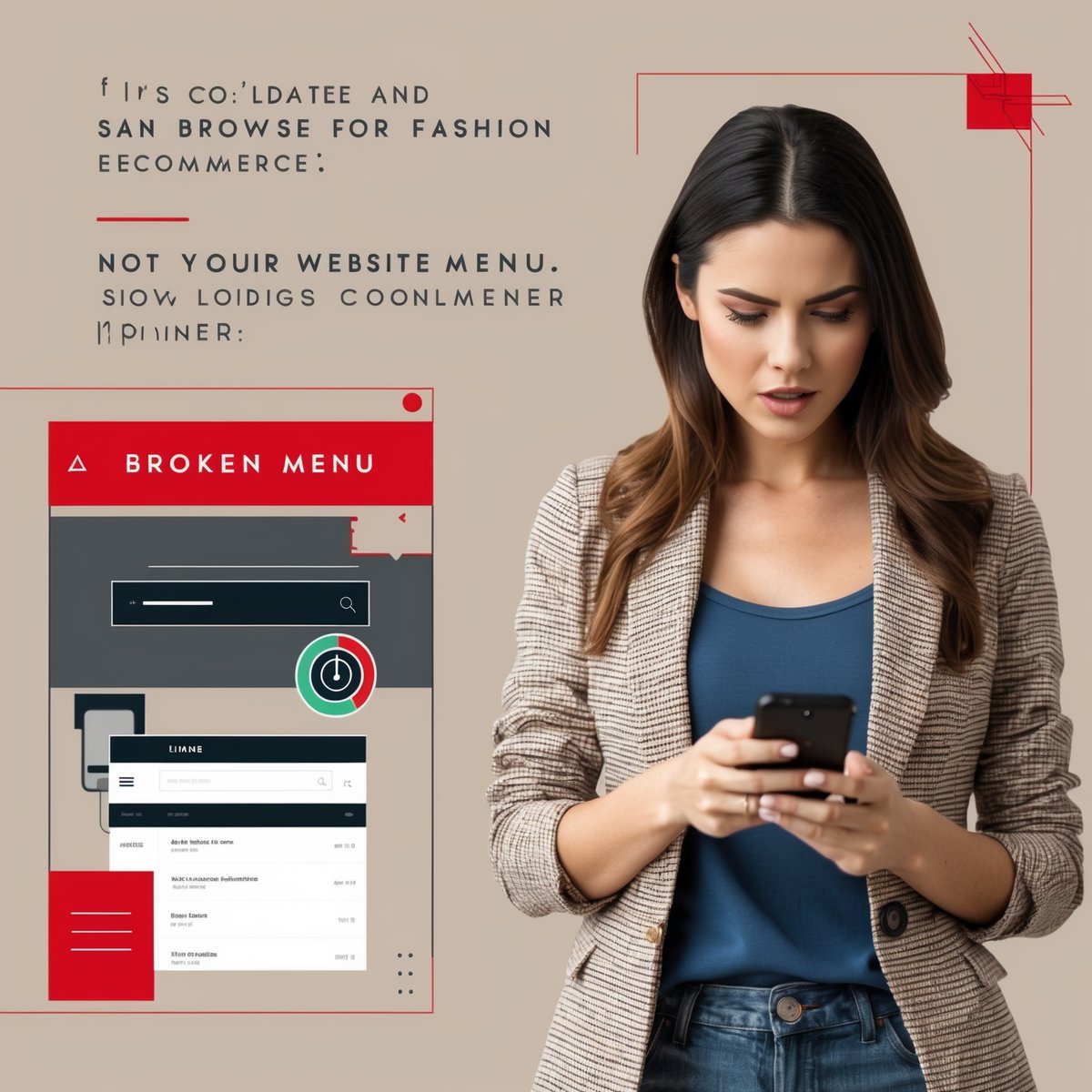 1️⃣ Slow or confusing navigation
If your website frustrates shoppers, they leave.
You’re not losing traffic — you're losing conversions.
#ux #fashiontech #shopify