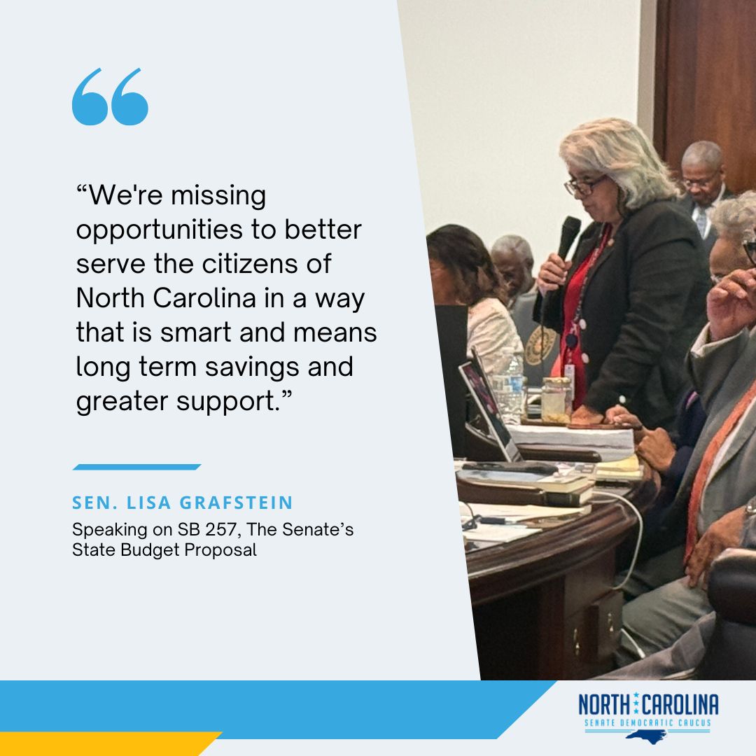 NC Senate Democrats (@ncsenatedems) on Twitter photo Despite Senator <a href="/LisaGrafstein/">Lisa Grafstein</a>'s push for DMV reforms to shorten your wait in line, Republicans tabled her plan. We stand with families who need these vital services. #ncpol Despite Senator <a href="/LisaGrafstein/">Lisa Grafstein</a>'s push for DMV reforms to shorten your wait in line, Republicans tabled her plan. We stand with families who need these vital services. #ncpol
