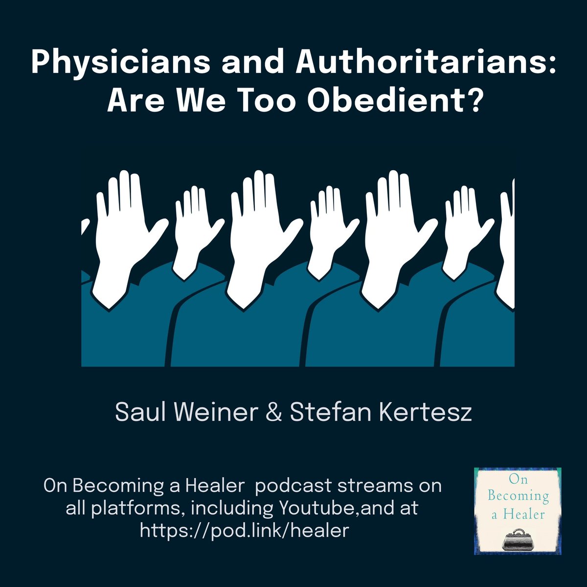 On Becoming a Healer streams on all podcast platforms and on YouTube

youtu.be/x1iwqRgUPpo?si…