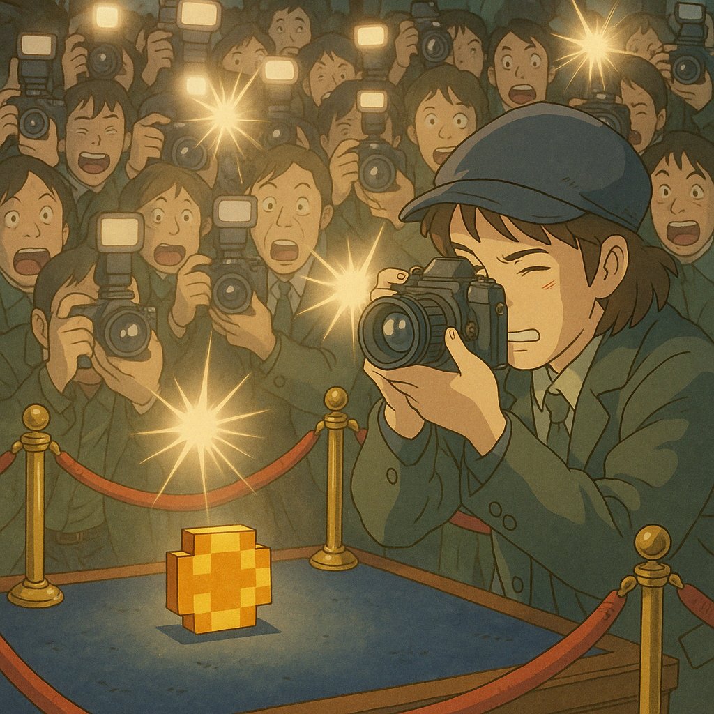 CryptoPixels___'s tweet image. It is worth nothing and then one day... 💫