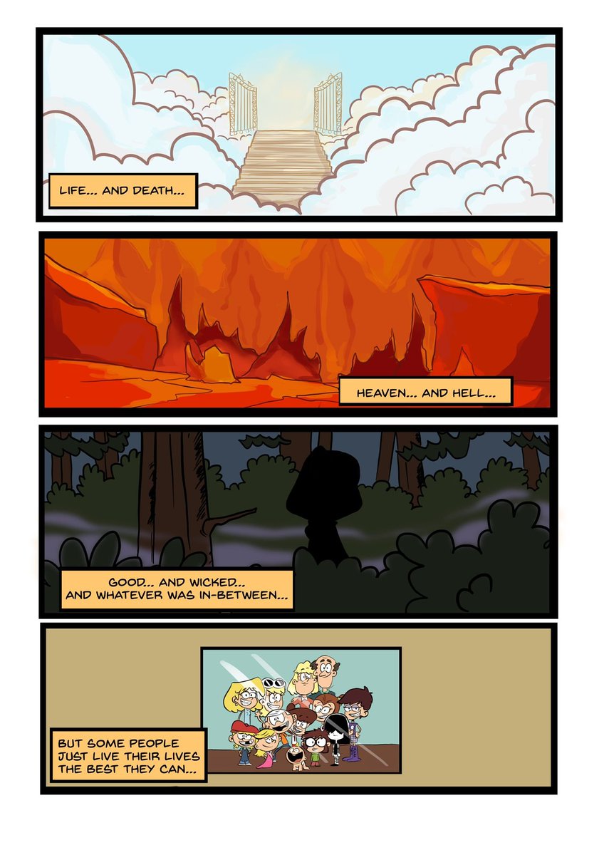 Loud House and hazbin hotel crossover comic page 1

#HazbinHotel #HazbinHotelart #Alastor #CharlieMorningstar #Vaggie #AngelDust #Husk #HazbinHotelArt #Vivziepop #HelluvaBoss #TheLoudHouse #LoudHouse #LoudHouseart #LincolnLoud #LoriLoud #LunaLoud #LuanLoud #LucyLoud #LoudHouseArt