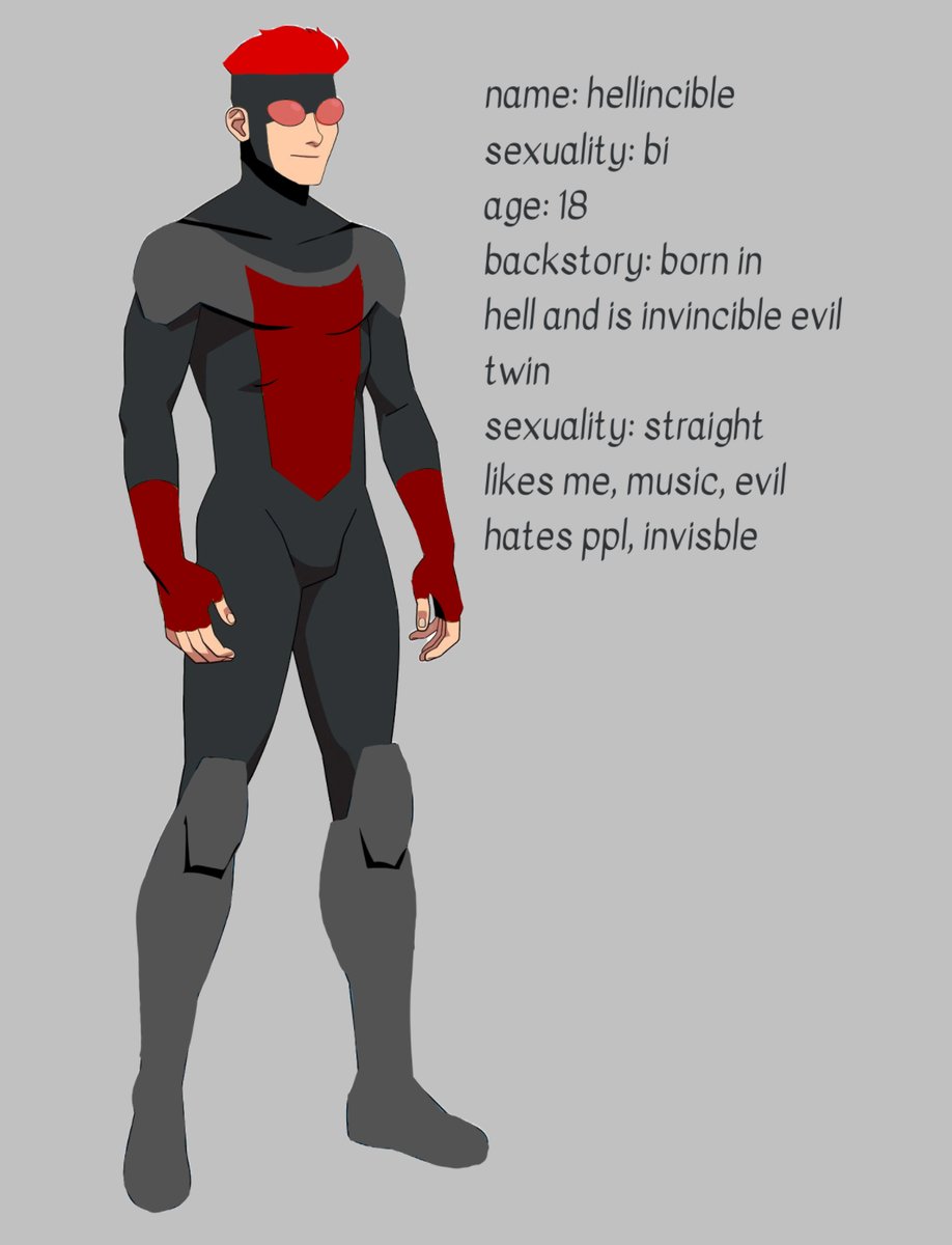 My invincible oc, dont judge me #INVINCIBLE