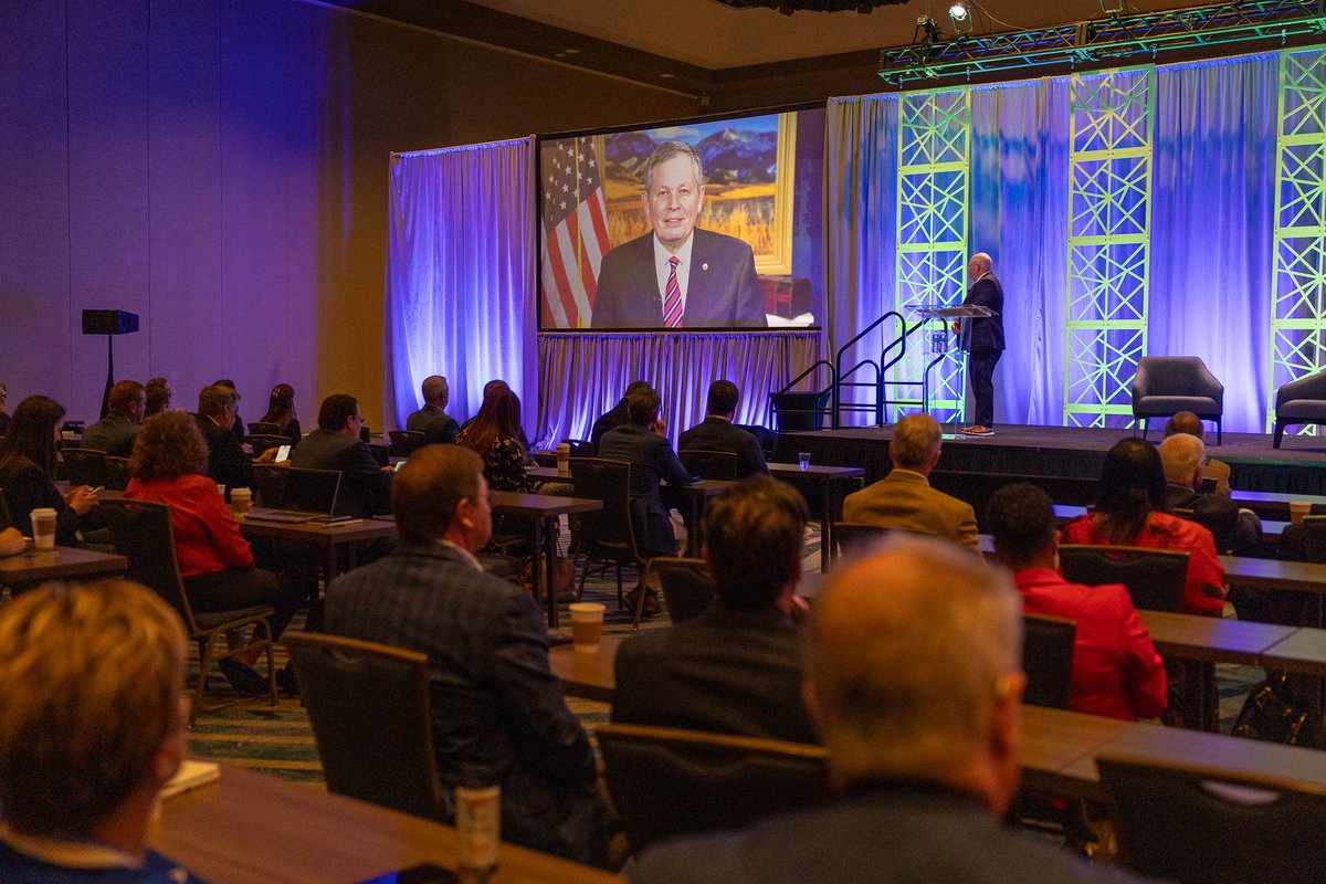 CCAmobile's tweet image. Thanks to Montana Senator @SteveDaines for today&apos;s special message to our #MCS2025 attendees and his leadership on #RipAndReplace! Watch the replay: youtube.com/live/Y_bo3Z_n4…