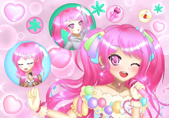 ピンクなら任せな! #これを見た人は何かピンクいものをあげる