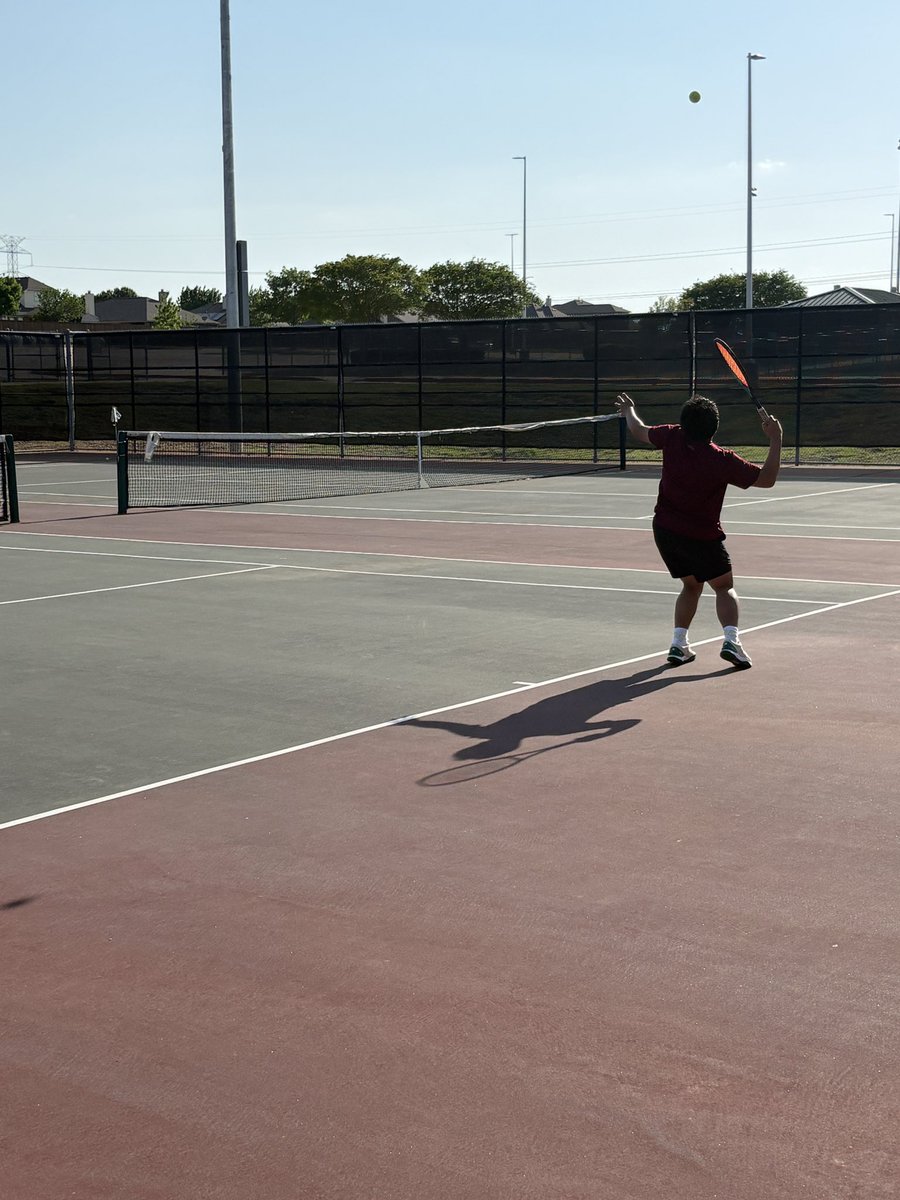 JCMSathletics's tweet image. Final tennis match of the season. Proud of our tennis team!