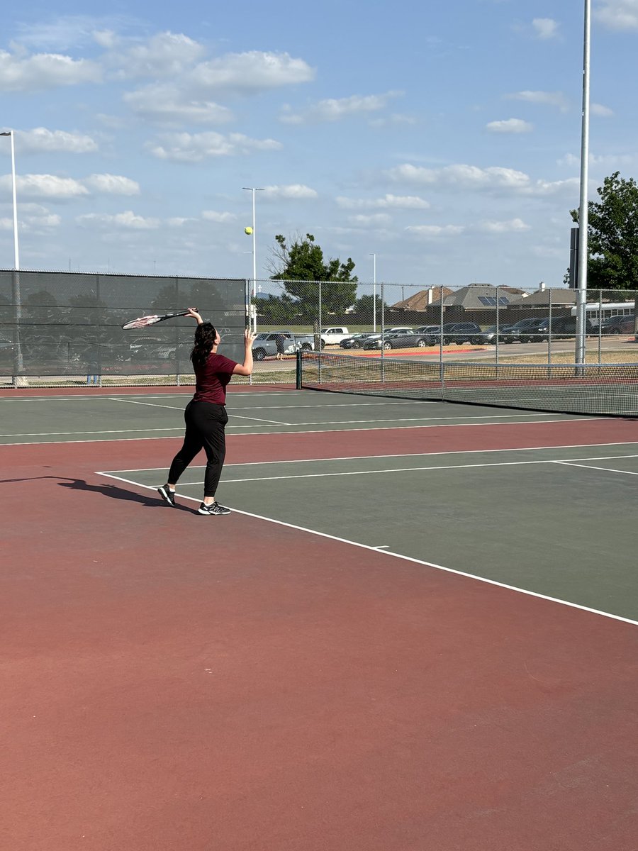 JCMSathletics's tweet image. Final tennis match of the season. Proud of our tennis team!