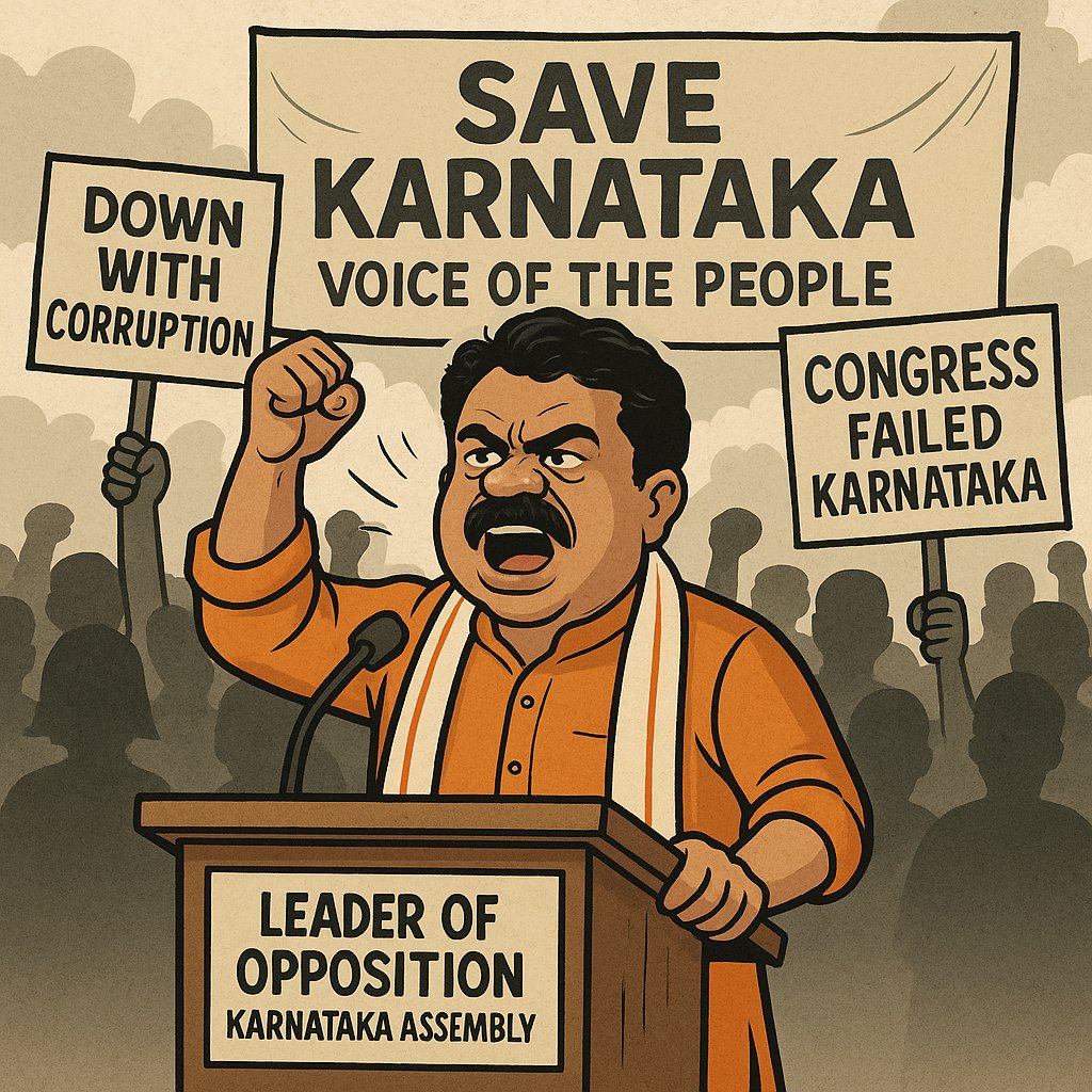 ಕರ್ನಾಟಕ ವಿಧಾನಸಭೆಯ ವಿರೋಧ ಪಕ್ಷದ ನಾಯಕರಾದ ಆರ್. ಅಶೋಕ್ ಸರ್, ದಯವಿಟ್ಟು ಕೆಪಿಎಸ್‌ಸಿಯ ಅಕ್ರಮಗಳ ವಿರುದ್ಧ ಕರ್ನಾಟಕದ ಆಡಳಿತ ಸರ್ಕಾರಕ್ಕೆ LoP ಶಕ್ತಿಯನ್ನು ತೋರಿಸಿ. ಕರ್ನಾಟಕದ ಯುವ ಮನಸ್ಸುಗಳು ನಿಮ್ಮೊಂದಿಗಿವೆ.
<a href="/RAshokaBJP/">R. Ashoka</a> #KAS #KPSC