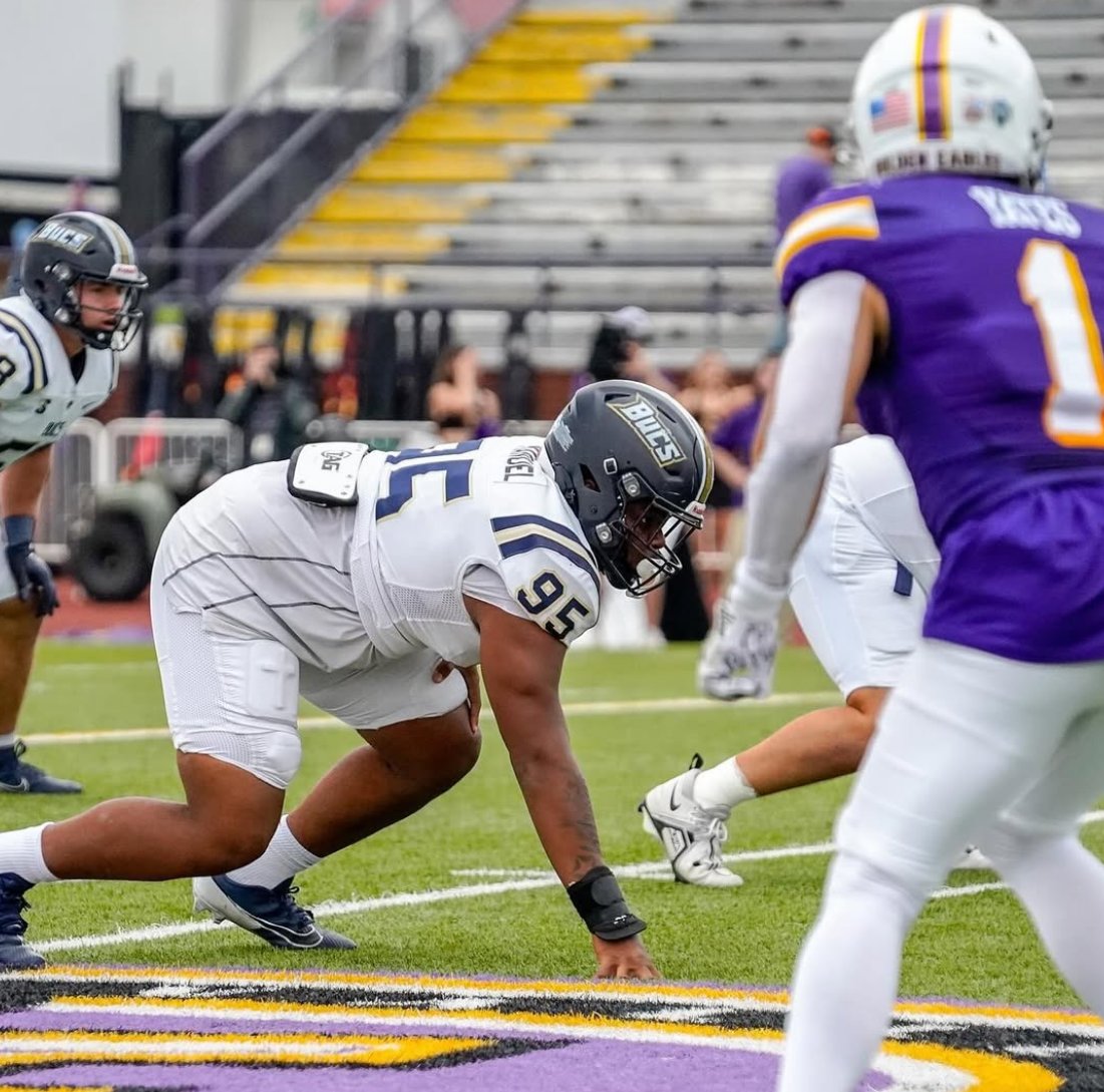 Charleston Southern DL Dylan Manuel has heard from Toledo, Tulsa, Southern Miss, James Madison, Georgia State, App State, Bowling Green, Georgia Southern, Liberty, Kennesaw State, Charlotte, Sac State and North Texas, per his agent <a href="/ZCardenez/">ZACH CARDENEZ</a>.

The 6-1, 275-pound DL posted 4.5