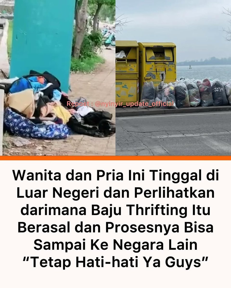 Thrifting boleh, asal jangan asal ambil😓😮‍💨

–A Thread