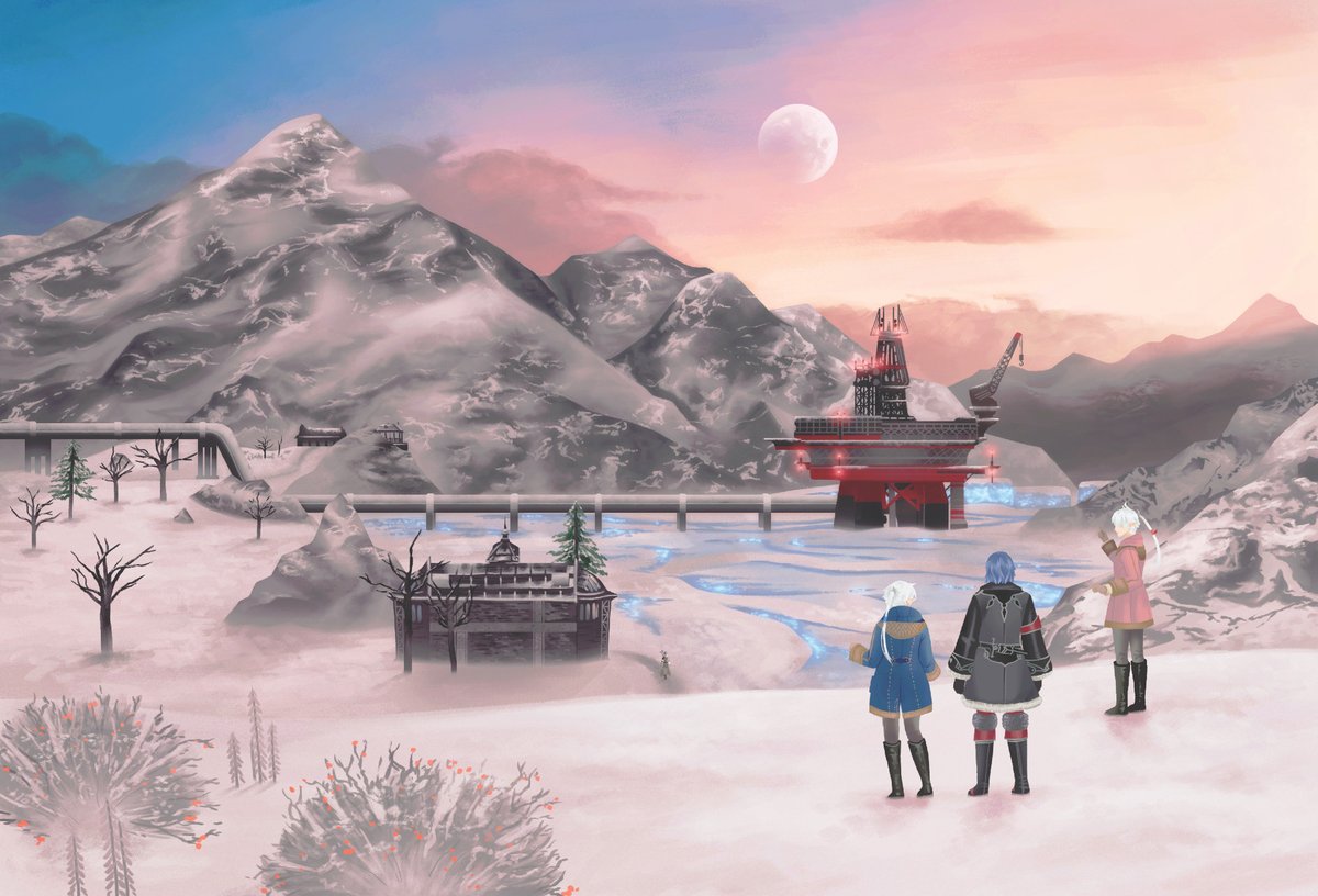 My second piece for <a href="/ScionsZine/">At Daybreak: a Scions Zine ☀ LEFTOVER SALES</a>! I was assigned  Endwalker for the expansion postcard set, and wanted to win people over  that Garlemald can be beautiful sometimes ❄️