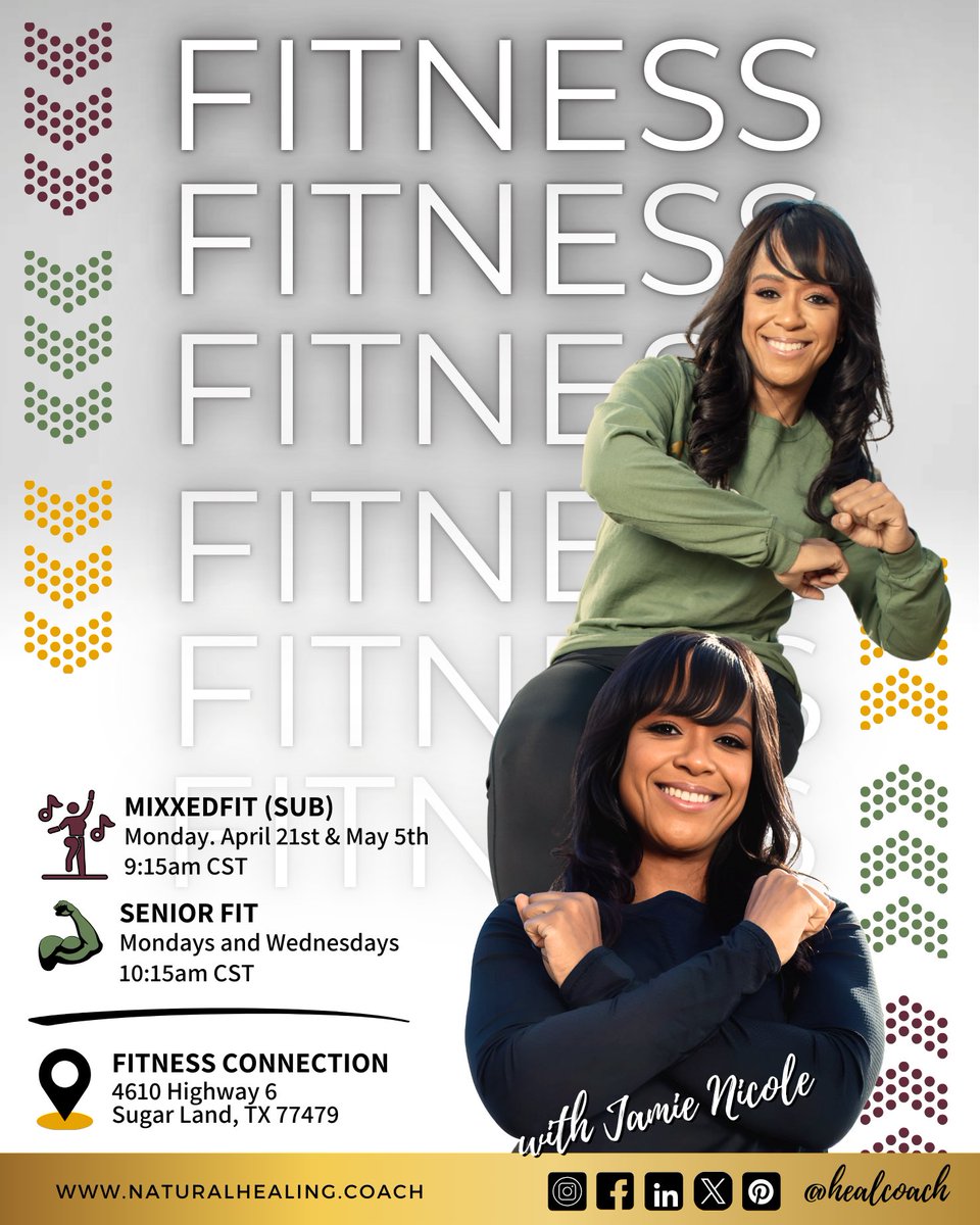 HEALCoach's tweet photo. Wherever you are on your journey—these classes are for you. Let’s move, laugh, and get strong together!

📍Details on the flyer
📲 DM me with questions or for support getting started.

#autoimmunestrong #joyfulactiveaip #ChronicIllnessWellness #JoyInMovement #HealCoach https://t.co/Mc3ZcYKmTy