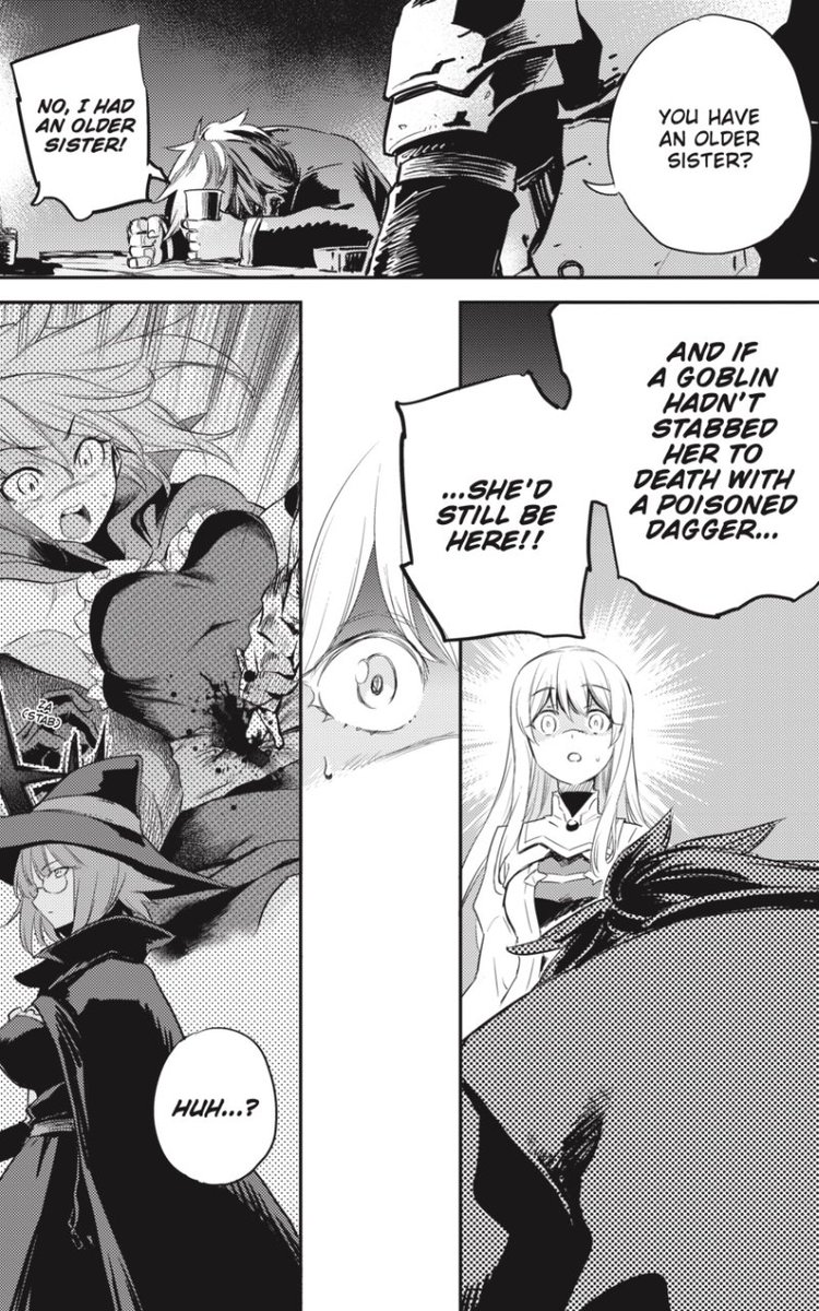 DocRx0000's tweet image. Sometimes the scenes in #manga are getter than what is offered in anine. #RandomPics #goblinslayer @Josemanuel35982 @jlist @AnimeTang @bronxfanatic